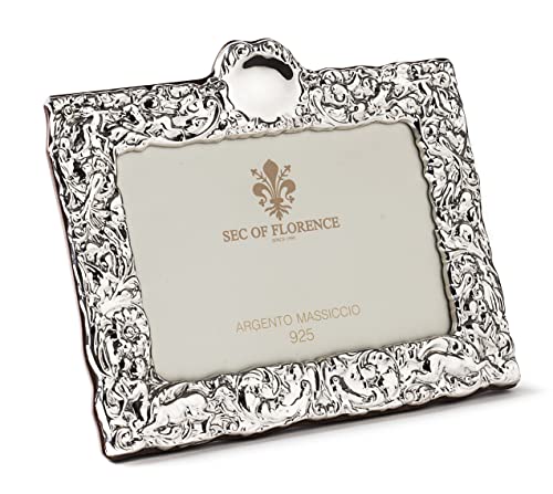 10 x 15 Bilderrahmen aus massivem 925 Sterling Silber mit Rückseite aus Mahagoni-Holz 8005/10 x 15 cm 10 x 15 Bilderrahmen aus massivem 925 Sterling Silber mit Rückseite aus Mahagoni-Holz 8005/10 x 15 cm von Generico
