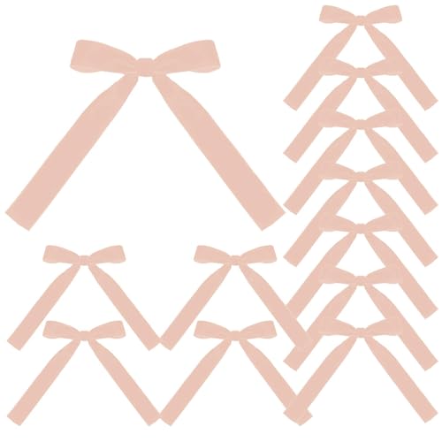 12 Stück Weihnachtsschleifen aus Samt 12,7 x 17,8 cm 12 Stück Weihnachtsschleifen für Kränze Christbaumschmuck 12 Stück Weihnachtsschleifen aus Samt 12,7 x 17,8 cm 12 Stück Weihnachtsschleifen für Kränze Christbaumschmuck von Genérico