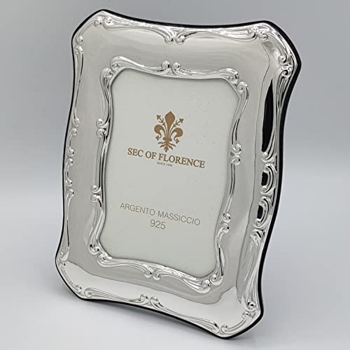 13 x 18 Bilderrahmen aus massivem 925 Sterling Silber mit Rückseite aus Mahagoni-Holz 1003/13 x 18 13 x 18 Bilderrahmen aus massivem 925 Sterling Silber mit Rückseite aus Mahagoni-Holz 1003/13 x 18 von Generico