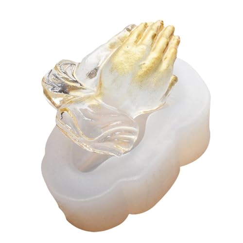 3D Gebetsform | 3D Buddha Praying Form Gebetsform Epoxidharz Seifenform für Fondant Epoxid Harz Seife Kuchen Dekoration von Genérico