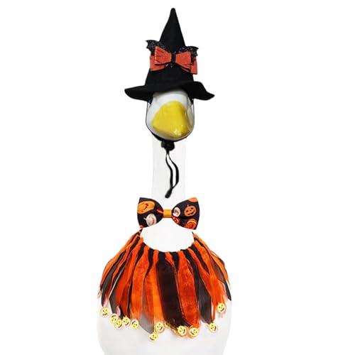 Abendkleidung - Halloween- -Hüte - komplettes Set für Skulptur der Orangenhut und Rock für festliche Dekorationen im Freien für Partys Abendkleidung - Halloween- -Hüte - komplettes Set für Skulptur der Orangenhut und Rock für festliche Dekorationen im Freien für Partys von Genérico