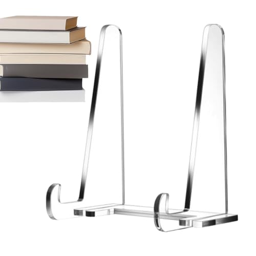 Acryl-Bilderständer, Acryl-Plattenhalter, transparenter Kartenhalter, Staffelei-Regal für die Schule zu Hause, Tisch-Aufbewahrungsständer zum Aufzeichnen Acryl-Bilderständer, Acryl-Plattenhalter, transparenter Kartenhalter, Staffelei-Regal für die Schule zu Hause, Tisch-Aufbewahrungsständer zum Aufzeichnen von Genérico