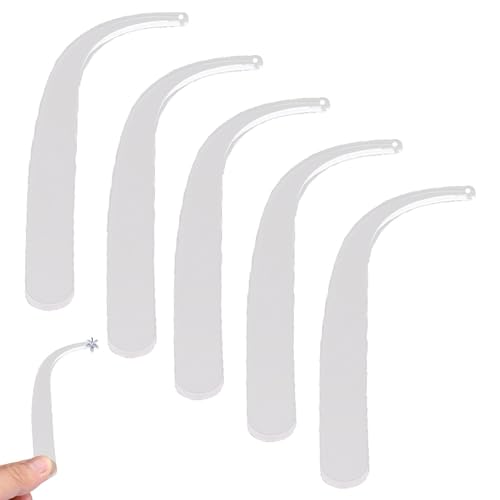 Acryl-Ohrstecker, transparenter Teststreifen, 5 Stück Acrylohrringe, 5 Stück Acryl-Ohrstecker, transparenter Teststreifen, 5 Stück Acrylohrringe, 5 Stück von Genérico