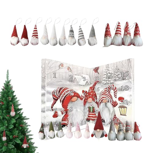 Adventskalender für , festliche Ornamente für Kinder und Erwachsene, dekorative Zwergpuppen, festliche Dekoration für Weihnachtsbaum, Tischdekoration, Schreibtischablage, Kalender mit 24 Adventskalender für , festliche Ornamente für Kinder und Erwachsene, dekorative Zwergpuppen, festliche Dekoration für Weihnachtsbaum, Tischdekoration, Schreibtischablage, Kalender mit 24 von Genérico