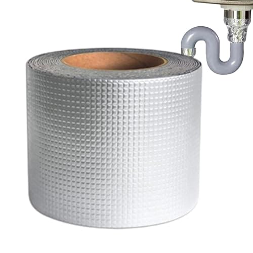 Aluminiumband mit hoher Viskosität, Silberfolienband, robustes Klebeband, wasserdichtes Aluminiumfolienband, wasserdichtes Dichtungsband für Leitungen, Reparatur D Aluminiumband mit hoher Viskosität, Silberfolienband, robustes Klebeband, wasserdichtes Aluminiumfolienband, wasserdichtes Dichtungsband für Leitungen, Reparatur D von Genérico