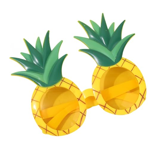 Ananas-Sonnenbrille – Neuheit Sonnenbrille in Ananasform | Obstgafass | Hawaiian Funny Eyeglasses | Fotomaton-Eigenschaften | Ropische Gafass, bunt und Ananas-Sonnenbrille – Neuheit Sonnenbrille in Ananasform | Obstgafass | Hawaiian Funny Eyeglasses | Fotomaton-Eigenschaften | Ropische Gafass, bunt und von Genérico