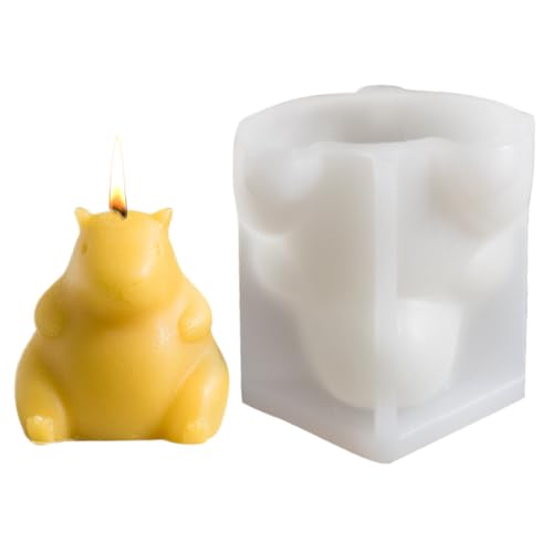 Animal Candle Formen, 3D-Kapybara-Formen für Epoxidharz, Haushaltsbedarf, Mehrzweckhandwerk, für Harz, Soap Zement, Schokoladenwachs Animal Candle Formen, 3D-Kapybara-Formen für Epoxidharz, Haushaltsbedarf, Mehrzweckhandwerk, für Harz, Soap Zement, Schokoladenwachs von Genérico