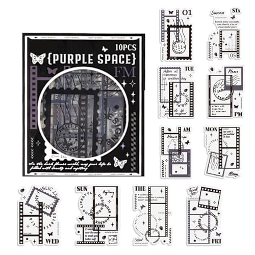 Aufkleber für Tagebuch: tragbare Flaschenaufkleber für Scrapbooking | Art Journaling Vintage Decal | Ledger Buchaufkleber für Zeitschriften für Wände, Gitarren, Koffer Aufkleber für Tagebuch: tragbare Flaschenaufkleber für Scrapbooking | Art Journaling Vintage Decal | Ledger Buchaufkleber für Zeitschriften für Wände, Gitarren, Koffer von Genérico