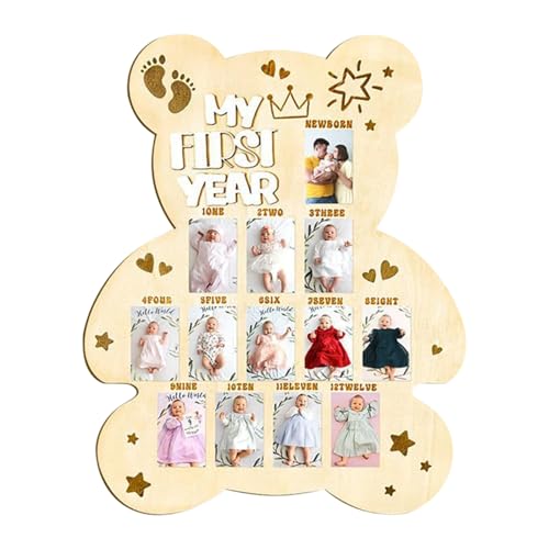 Bilderrahmen für Babys, Fotorahmen für Babyparty, Display für Wachstum von Kindern aus Holz, für Ersteltern, Enthusiasten, Familientreffen Bilderrahmen für Babys, Fotorahmen für Babyparty, Display für Wachstum von Kindern aus Holz, für Ersteltern, Enthusiasten, Familientreffen von Genérico
