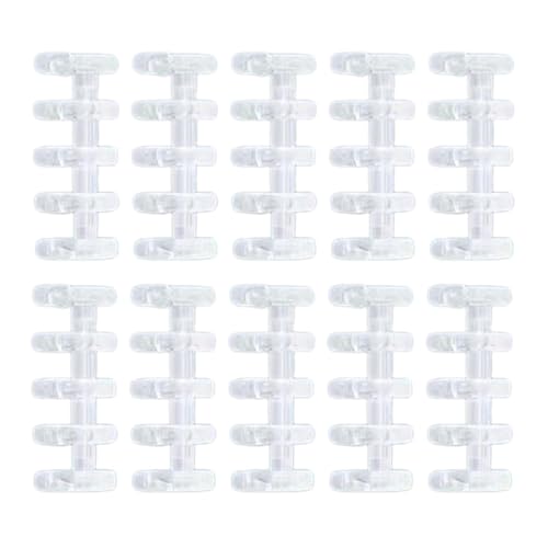 Bindering, Buchbindering, 5 Ringe, durchscheinende Kämme für Notizbücher, Spaltring, Schreibwaren, geteilte Schnappkämme, Ringe Bindering, Buchbindering, 5 Ringe, durchscheinende Kämme für Notizbücher, Spaltring, Schreibwaren, geteilte Schnappkämme, Ringe von Genérico