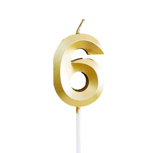 Birthday Candles - Cake Candles | Number Candles | Zahlenkerzen | Zahlenkuchenaufsatz für Feier Abschlussfeier Hochzeit Geburtstag Kuchen Topper Happy Birthday Zahlen Kerzen für Kinder von Genérico