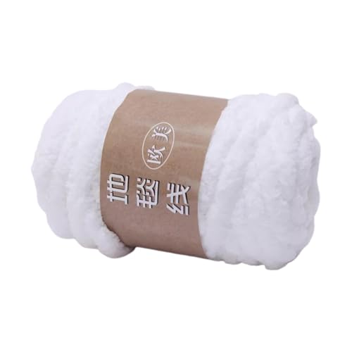 Blanket Yarn Wollgarn, Häkelgarn, weiches Garn zum Häkeln, Bulky Garn für dicke Decken, Fuzzy Polyester Garn für Hüte, Schuhe, Handschuhe, Häkelbedarf, Wollbälle zum Basteln von Genérico