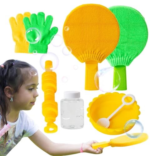Blasen-Spielzeug, entspannendes Blasen-Spielzeug mit weichem Strickhandschuh, Feinmotorikspielzeug für Freizeitparks, Zuhause, Kindergärten, Parks von Genérico