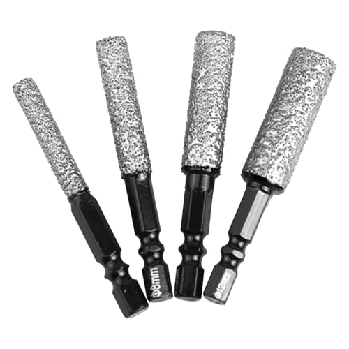 Bohrkronen-Set für Keramik, Bohrkronen-Set mit Sechskantgriff, hohe Festigkeit, Bohrausrüstung für Plattieren, Granit, Metall, Holz und Badezimmermöbel Bohrkronen-Set für Keramik, Bohrkronen-Set mit Sechskantgriff, hohe Festigkeit, Bohrausrüstung für Plattieren, Granit, Metall, Holz und Badezimmermöbel von Genérico