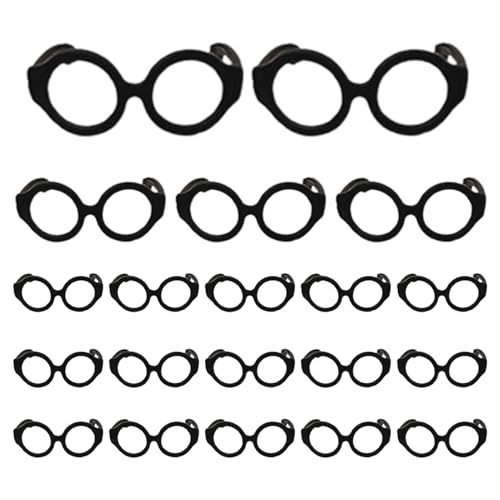 Brille für Puppen, Brille für Puppen, Brille zum Ankleiden von Puppen ohne Brille, 20 kleine Brillen, Brille für Puppen, Zubehör für Puppenkostüme Brille für Puppen, Brille für Puppen, Brille zum Ankleiden von Puppen ohne Brille, 20 kleine Brillen, Brille für Puppen, Zubehör für Puppenkostüme von Genérico