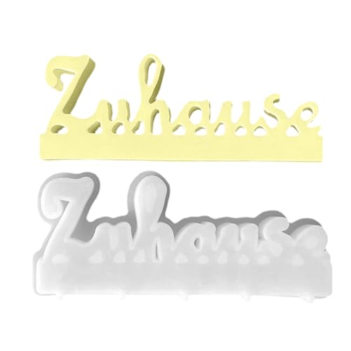 Buchstabenform, deutsches Alphabet für Harzgießen, Zubehör aus Epoxidharz und Ton für Kerzen, manuelle Kunst Buchstabenform, deutsches Alphabet für Harzgießen, Zubehör aus Epoxidharz und Ton für Kerzen, manuelle Kunst von Genérico