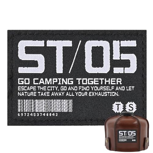 Camping-Patch - Outdoor-Ausrüstung, Moral-Aufkleber | Vielseitiger dekorativer Aufkleber für Tankabdeckungen, Jacken, Westen, perfekt für , Wanderer, Moch Camping-Patch - Outdoor-Ausrüstung, Moral-Aufkleber | Vielseitiger dekorativer Aufkleber für Tankabdeckungen, Jacken, Westen, perfekt für , Wanderer, Moch von Genérico