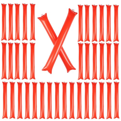 Cheerleading Thunder Sticks - Tragbare Cheer Up Badapers, 40 Stück Lärm Hersteller | Partygeschenke für Partys, Sportveranstaltungen, Feiern, lustiges Spielzeug und Appell Cheerleading Thunder Sticks - Tragbare Cheer Up Badapers, 40 Stück Lärm Hersteller | Partygeschenke für Partys, Sportveranstaltungen, Feiern, lustiges Spielzeug und Appell von Genérico