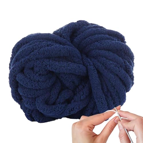 Chenille-Garn zum Häkeln, Garn für Häkeldecken, Nähzubehör für Bastelarbeiten, dickes Garn, Plüschgarn, Handarbeitsgarn für Strickdecke von Genérico