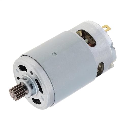 DC-Motor – 550 W Hobby-Motor Gleichstrommotor | 24 V Sägenmotor 21 V Hobby-Motor für Gleichstrommotor, 14 Hochleistungszähne Hochleistungs-Zubehör von Genérico