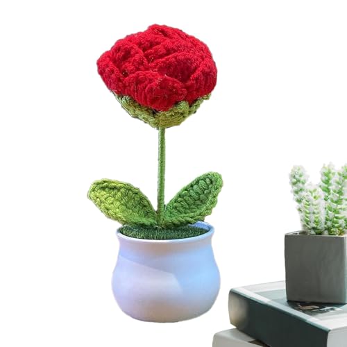 De Crochet - Tragbare Strickblumen | Häkel- , dekorative Häkelblumen, lebensecht, handgefertigt, für Freunde, Möbel, Tischplatte De Crochet - Tragbare Strickblumen | Häkel- , dekorative Häkelblumen, lebensecht, handgefertigt, für Freunde, Möbel, Tischplatte von Genérico