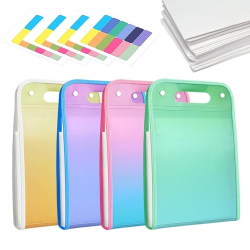 Dokumentenmappe, A4, Dokumentenmappe, -Organizer, erweiterbar, 4 Stück, 13 wasserdichte Taschen Dokumentenmappe, A4, Dokumentenmappe, -Organizer, erweiterbar, 4 Stück, 13 wasserdichte Taschen von Genérico