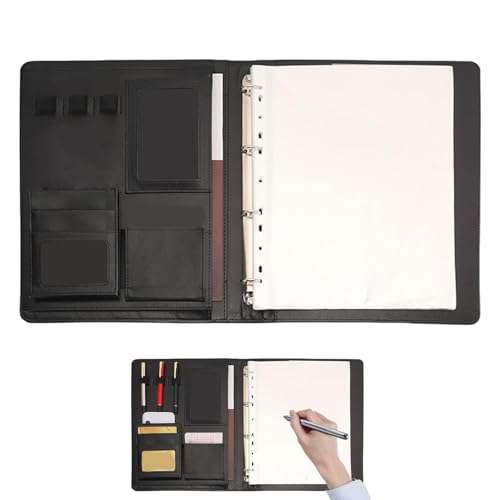 Dokumentenmappe Organizer Dokumentenmappe | Familien-Dokumentenmappe | A4-Dokumentenmappe, Familienblatt mit Kartenhalter, persönlicher Dokumenten-Organizer von Genérico