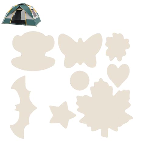 Down Jacket Patches - Fabric Patches | Clothing Repair Patches | Fabric Stickers Down Jacket Repair Kleidung Patches, Adhesive Gear Repair Patches, Tent Repair Patches - Outdoor Gear Repair von Genérico