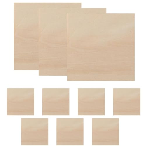 Dünne Holzbretter – Kunstwerke aus Holz, Bastelplatten | Precision Sheet Surful Ready, weiche Schicht zum Aufzeichnen von Klassenzimmer-Dekorationsprojekten von Genérico
