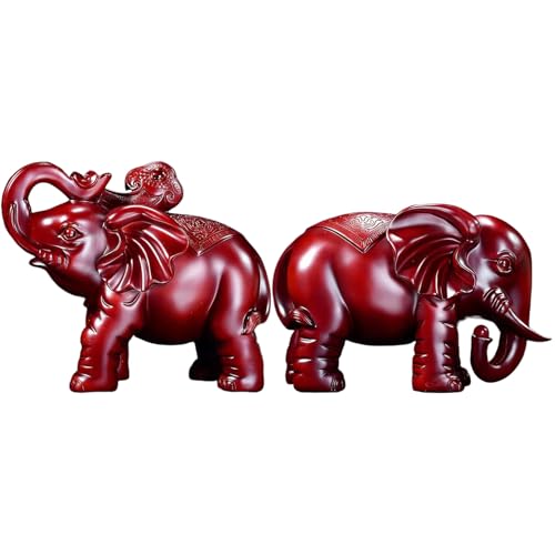 Elefantendekoration aus Holz, Elefant aus Holz, handgeschnitzte Holzfigur, Skulptur für Schreibtisch, Wohnzimmer, Schlafzimmer Elefantendekoration aus Holz, Elefant aus Holz, handgeschnitzte Holzfigur, Skulptur für Schreibtisch, Wohnzimmer, Schlafzimmer von Genérico