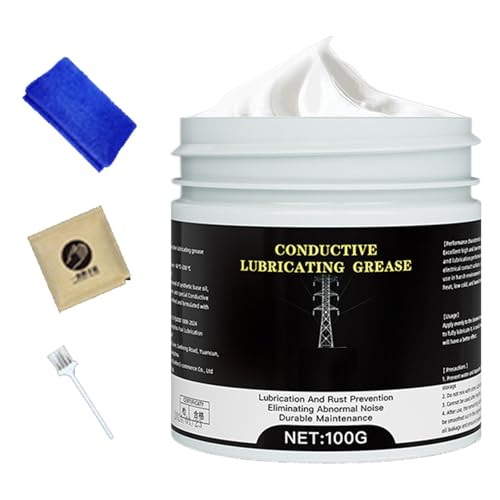 Elektrische Fette | Dielektrisches Schmiermittel | Leitfähige Schmierfette | leitfähige Silikonfette | Dielektrisches Fett für Autos, Batterieklemmen und Elektrokomponenten Elektrische Fette | Dielektrisches Schmiermittel | Leitfähige Schmierfette | leitfähige Silikonfette | Dielektrisches Fett für Autos, Batterieklemmen und Elektrokomponenten von Genérico