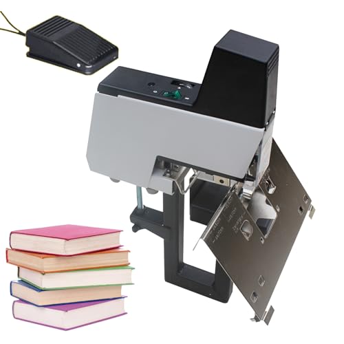 Elektrischer Tacker, elektrischer Satteltacker, automatischer Schnellhefter, Flachsatteltacker mit 1-9-stufiger Drucktaste, für Büro, 2-40 Blatt, 110 V Elektrischer Tacker, elektrischer Satteltacker, automatischer Schnellhefter, Flachsatteltacker mit 1-9-stufiger Drucktaste, für Büro, 2-40 Blatt, 110 V von Genérico