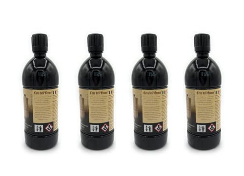 Generico Flüssigwachs Eremo, 1 Liter, Kerzenwachs für Lampen und Kirchenkerzen, 4 Flaschen Generico Flüssigwachs Eremo, 1 Liter, Kerzenwachs für Lampen und Kirchenkerzen, 4 Flaschen von Generico