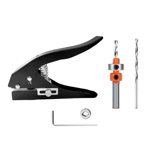 Extra robuster Locher, Einzellocher, Stanzzange für Rand aus Papier, Karton, Etiketten für Zuhause, Basteln, Geschäft, Schreinerei Extra robuster Locher, Einzellocher, Stanzzange für Rand aus Papier, Karton, Etiketten für Zuhause, Basteln, Geschäft, Schreinerei von Genérico