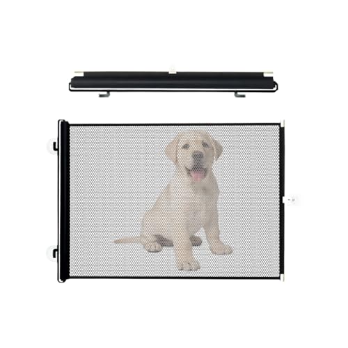 Faltbares Hundegitter aus Netzstoff, faltbar, zur Isolierung von Haustieren, tragbar, multifunktionale Barriere für Katzen, Küche, Flur, Garage, Innen- und Außenbereich von Genérico