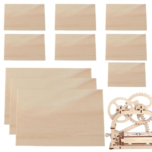 Feine Holzlatten | unfertige Holzplatten zum Gravieren – 10 Holzblätter für Bastelarbeiten, Hobby, Modellbau, Holzverbrennung und DIY-Projekte. Feine Holzlatten | unfertige Holzplatten zum Gravieren – 10 Holzblätter für Bastelarbeiten, Hobby, Modellbau, Holzverbrennung und DIY-Projekte. von Genérico