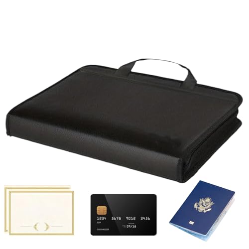 Filing Folder - File Organiser | Folderr Organiser | Dokumentenfolder | Dokumentenmappe mit Griff für A4 Papier-Buchstaben Aufbewahrung für Reisen zu Hause Schule Supplies Filing Folder - File Organiser | Folderr Organiser | Dokumentenfolder | Dokumentenmappe mit Griff für A4 Papier-Buchstaben Aufbewahrung für Reisen zu Hause Schule Supplies von Genérico