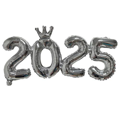 Folienballons 2025, Aluminiumzahlenballons 2025, Dekoration für Neujahr, Zahlen aus Aluminium für Hochzeiten, Geburtstagsfeiern und Weihnachtsfeiern Folienballons 2025, Aluminiumzahlenballons 2025, Dekoration für Neujahr, Zahlen aus Aluminium für Hochzeiten, Geburtstagsfeiern und Weihnachtsfeiern von Genérico