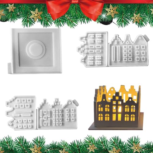 Formen für Weihnachtskerzen, Silikonform für Zuhause, Mehrzweck-Silikonformen für den Urlaub, robuste Silikongießformen, vielseitig einsetzbar, Gießformen Formen für Weihnachtskerzen, Silikonform für Zuhause, Mehrzweck-Silikonformen für den Urlaub, robuste Silikongießformen, vielseitig einsetzbar, Gießformen von Genérico