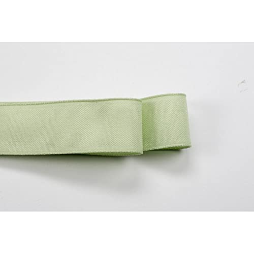 Generico Baumwollband Chiffon Schleifenband Farbe Salbei Grün 10 mm x 50 Meter Generico Baumwollband Chiffon Schleifenband Farbe Salbei Grün 10 mm x 50 Meter von Generico