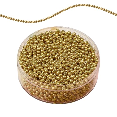 Genérico Bracelet Spacer Beads - Dekorative Perlen für Armbänder, Glas für Schmuckherstellung, kleine, bunte runde und lose Spacer, kompaktes Armband-Set für Kinder, Mädchen, Erwachsene Genérico Bracelet Spacer Beads - Dekorative Perlen für Armbänder, Glas für Schmuckherstellung, kleine, bunte runde und lose Spacer, kompaktes Armband-Set für Kinder, Mädchen, Erwachsene von Genérico