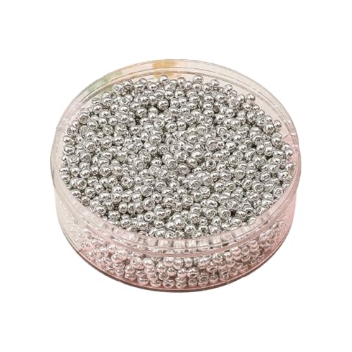 Genérico Bracelet Spacer Beads - Dekorative Perlen für Armbänder, Glas für Schmuckherstellung, kleine, bunte runde und lose Spacer, kompaktes Armband-Set für Kinder, Mädchen, Erwachsene Genérico Bracelet Spacer Beads - Dekorative Perlen für Armbänder, Glas für Schmuckherstellung, kleine, bunte runde und lose Spacer, kompaktes Armband-Set für Kinder, Mädchen, Erwachsene von Genérico