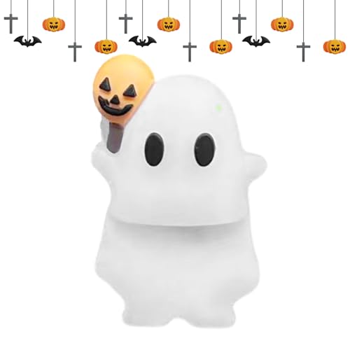 Genérico Geisterdekoration | Halloween-Geisteraufkleber als Dekoration für Telefone – kleine Figuren, Spielzeug, Tischdekoration, Zuhause, Outdoor, Partys von Genérico