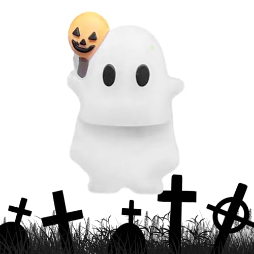 Genérico Geisterfigur - Halloween-Geisteraufkleber als Dekoration für Handys, kleine Figuren, Spielzeug, Tischdekoration, Zuhause, Outdoor, Partys von Genérico