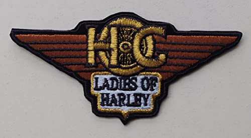 Generico Großer Patch Hog Ladies of Harley, Chapter und Bikers Harley Davidson von Generico