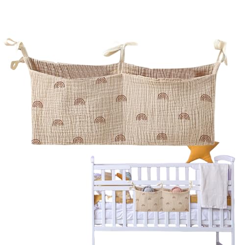 Genérico Hänge-Organizer für Babybett, Organizer für Kinderbett, hängende Aufbewahrungstaschen für Babybett, Anhänger für von Genérico