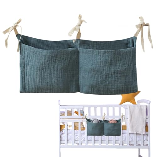 Genérico Hänge-Organizer für Babybett, Organizer für Kinderbett, hängende Aufbewahrungstaschen für Babybett, Anhänger für von Genérico