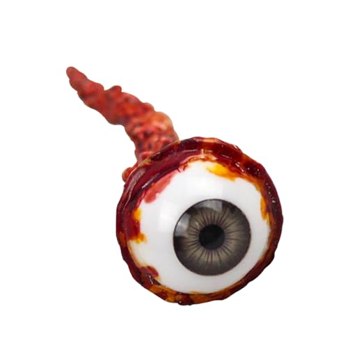 Genérico Halloween-Augen | Blutige Latexaugen für Halloween – Zubehör für die Dekoration von Innenräumen, Leckereien oder Behandlungen, Familientreffen, verzauberte Häuser von Genérico