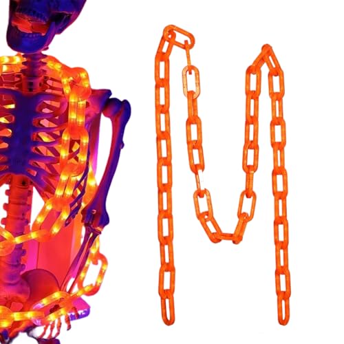 Genérico Halloween-Lichterkette | Dekorative Halloween-Lichter, 3 m, Zubehör für Partys im Innen- und Außenbereich, Garten, Hof, Zimmer, Park von Genérico