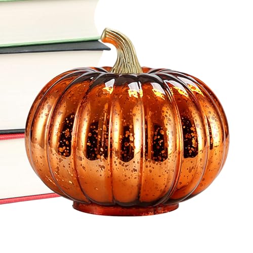 Genérico Lampen à La Citrouille - Laternenlaterne Citrouille | Laterne Citrouille Halloween LED-Leuchten Elfe D'Ambiance für Maison Automne Garten Terrasse Cuisine von Genérico